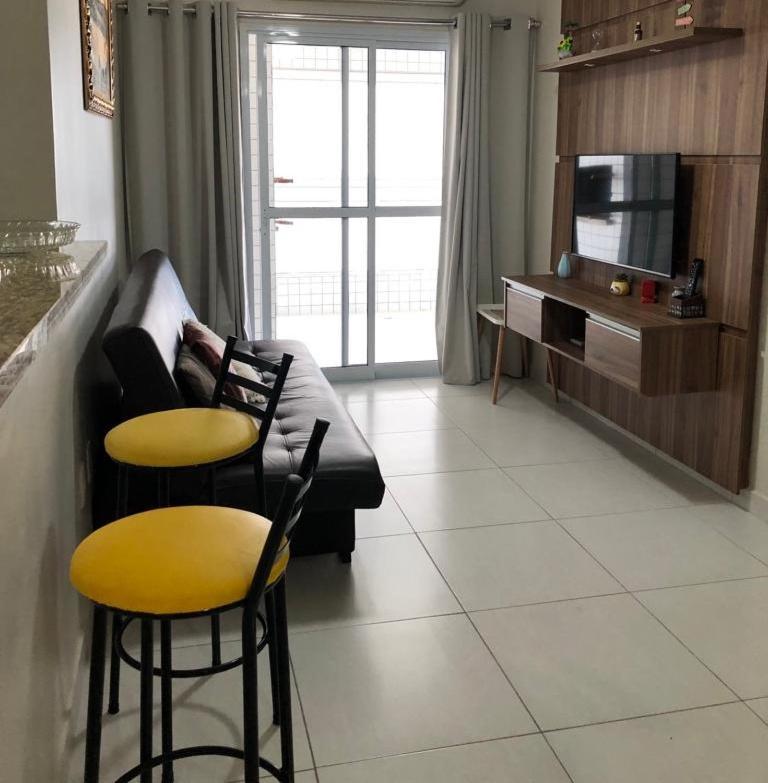 Apto Com Sacada Gourmet Vista Mar Praia Grande (Santos) Exterior foto