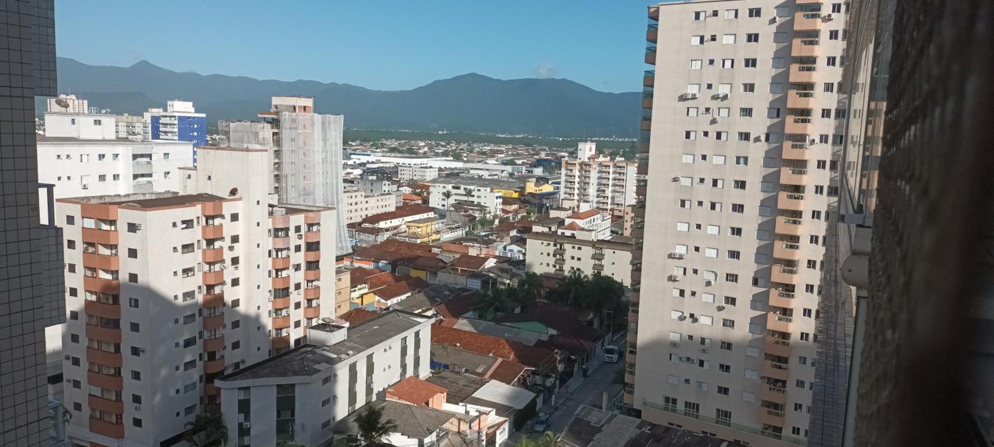 Apto Com Sacada Gourmet Vista Mar Praia Grande (Santos) Exterior foto
